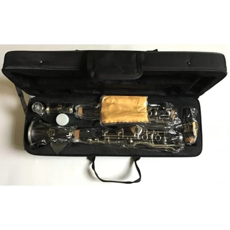Thomann CL-17C C-Klarinette Boehm, 17 Klappen, komplett aus Leadwood, versilberte Mechanik, inkl. Mundstück und Etui – Bild 2