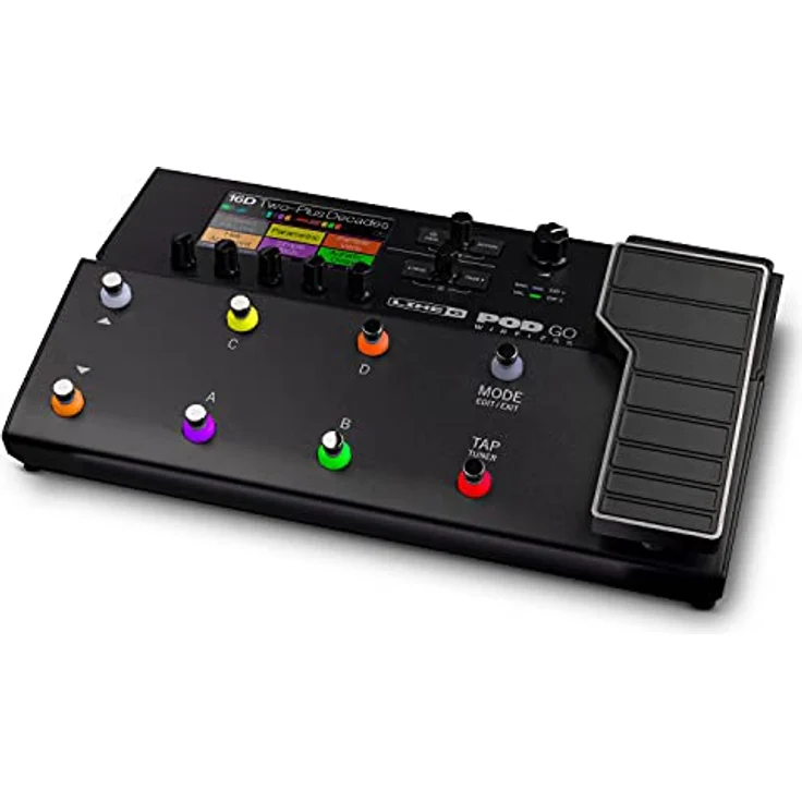 Line6 Pod GO Wireless, Gitarren-Multieffektpedal mit 300+ Effekten, inkludiert Relay G10TII Transmitter, kompaktes Design – Bild 4