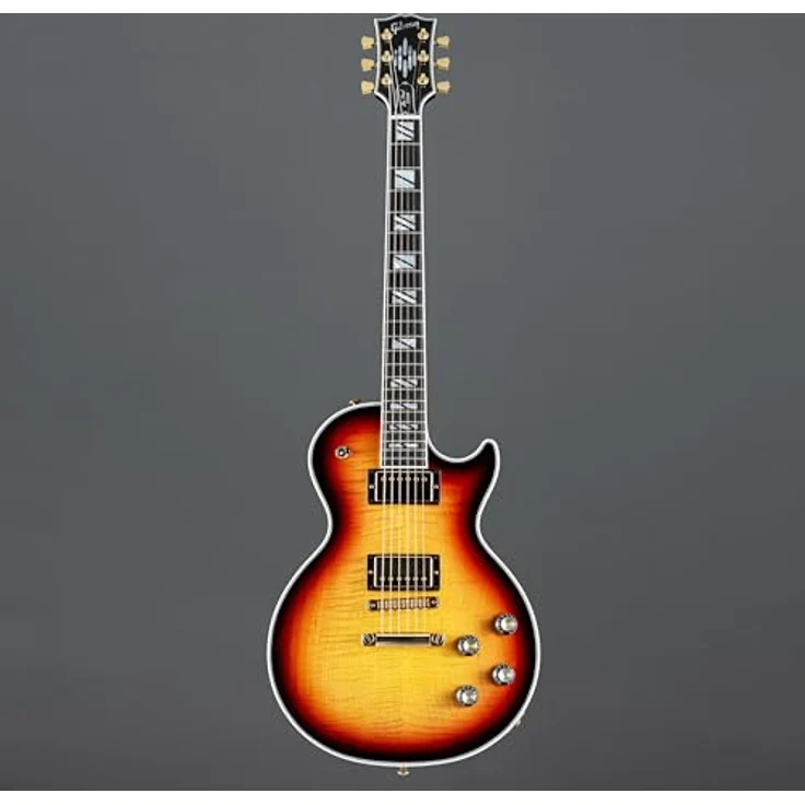 Gibson Les Paul Supreme Fireburst, E-Gitarre mit Mahagoni-Korpus, AAA Ahorn-Decke, Burstbucker Pro Tonabnehmer, Farbe: Fireburst – Bild 2