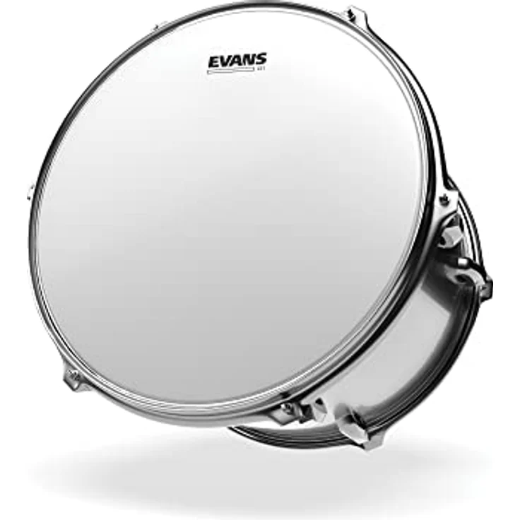 Evans G1 Standard Set Coated, Fellsatz für Schlagzeug, 12"-13"-16" einlagig, weiß aufgerauht, breites Obertonspektrum – Bild 3