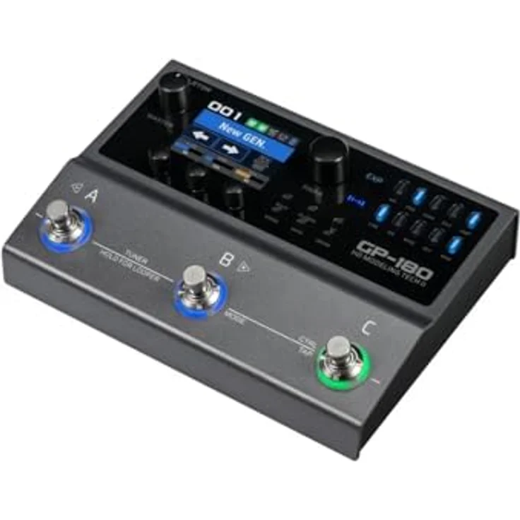 Valeton GP-180, Gitarren-Multieffektpedal mit über 200 Effekten, 200 Speicherplätzen, Drum-Machine und Bluetooth-Funktionalität – Bild 6