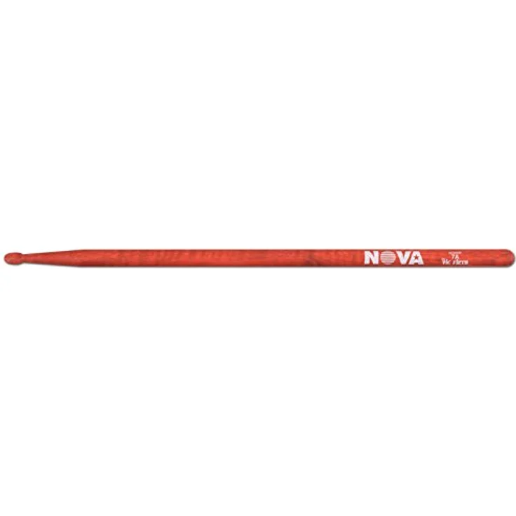 Vic Firth 7AR Nova Hickory Drumsticks, Rot, 394mm Länge, 13,5mm Durchmesser, ovaler Holzkopf – Bild 5
