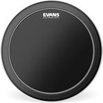 Evans BD20EMADONX, 50,8 cm (20 Zoll) Bassdrumfell Onyx, matt schwarz, 0,254 mm Fellstärke