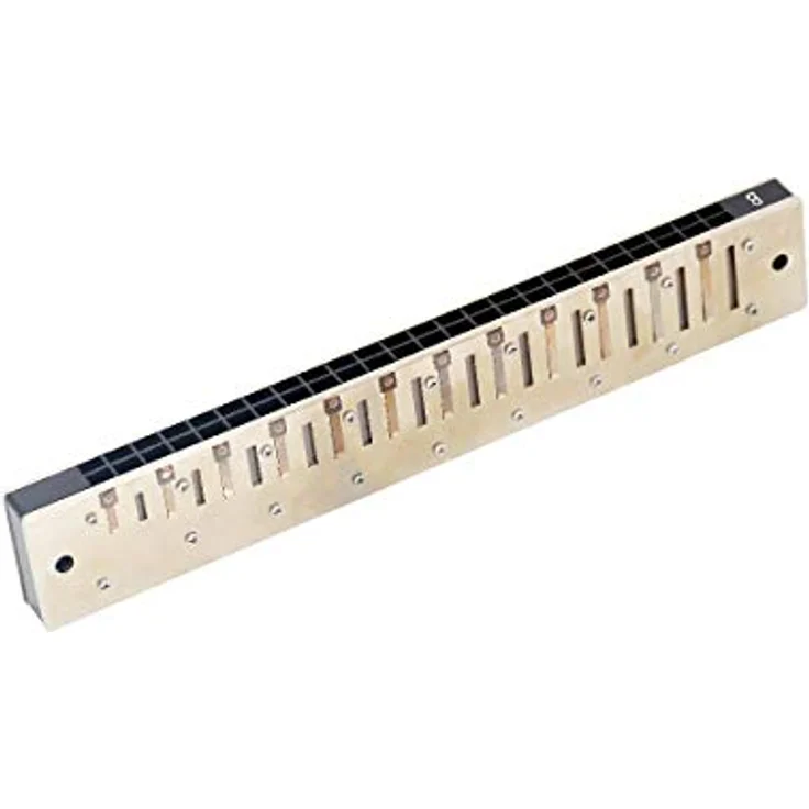 East Top T2406, 24 Löcher Tremolo Mundharmonika in Tonart B, professionelle Ausführung für Erwachsene und Bandspieler, luftdichter Kunststoffkamm, Phosphorbronze-Stimmzungen – Bild 5