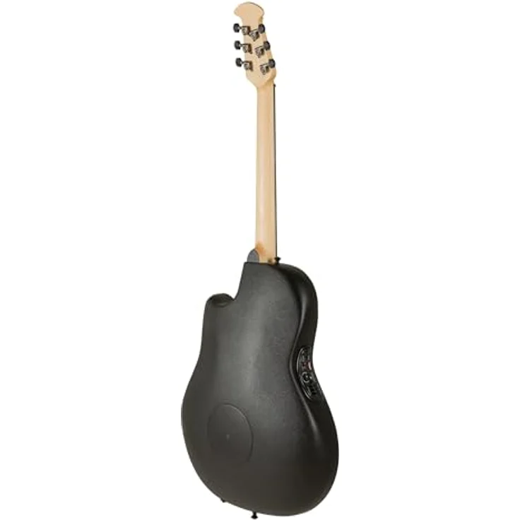 Ovation Pro Series Elite 1868TX-5-G, Westerngitarre mit massiver Fichtendecke, OP Pro Preamp und Stimmgerät, schwarz textured – Bild 5