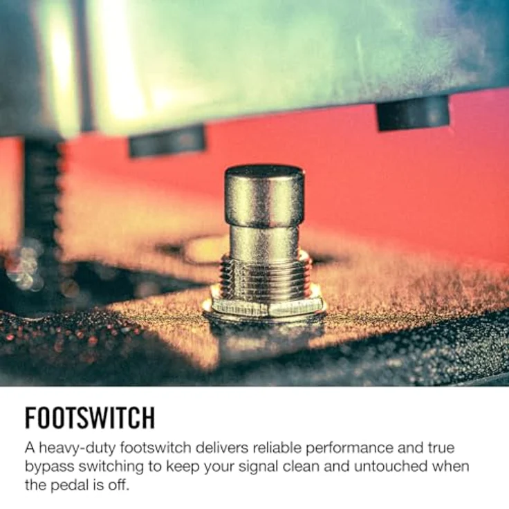 Dunlop DD95FW Cry Baby Daredevil, Wah Wah Pedal mit Fuzz-Schaltkreis, entwickelt in Zusammenarbeit mit Johnny Wator, betrieben mit 9V-Batterie oder Netzadapter – Bild 8