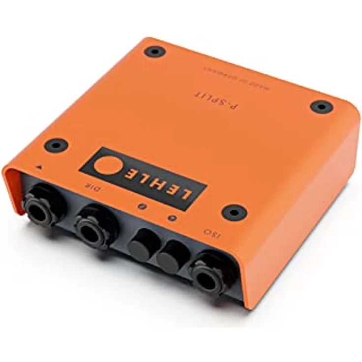 Lehle P-Split III, Gitarren-Splitter und DI-Box mit passivem Hochohm-Transformer, schwarz – Bild 5