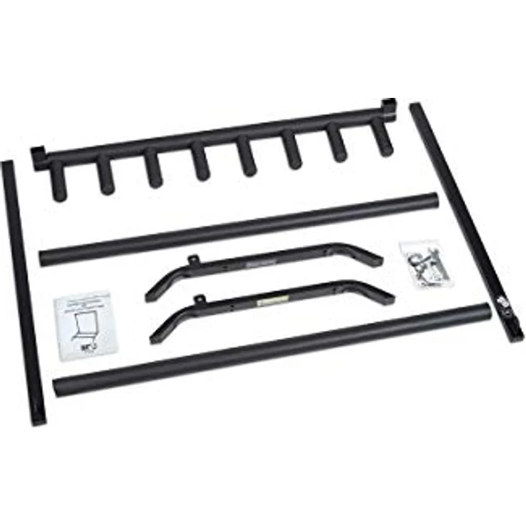 Rockstand RS20882, 7er Multiständer für Gitarren und Bässe, Maße 81 x 46,5 x 73,5 cm, nicht für Nitrolack geeignet – Bild 3