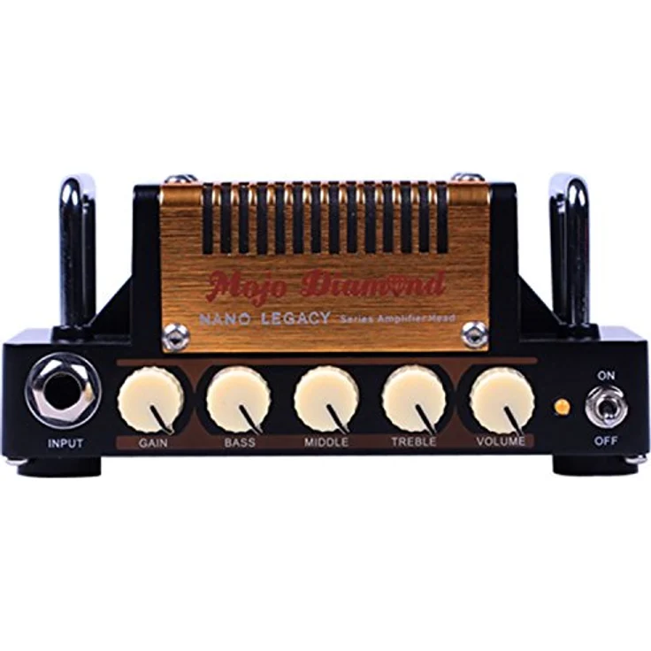 Hotone Nano Legacy Mojo Diamond, Mini E-Gitarrenverstärker mit 5 Watt Leistung, Vintage American Sound, 3-Band EQ, inkl. 18V DC Netzteil – Bild 4