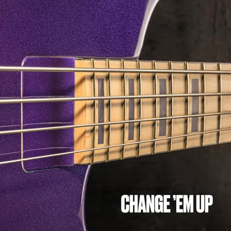 Dunlop Frank Bello Bass Set 45-105 L, Hybrid Wound Nickel & Steel E-Bass Saiten für 4-saitige Instrumente, Long Scale – Bild 4