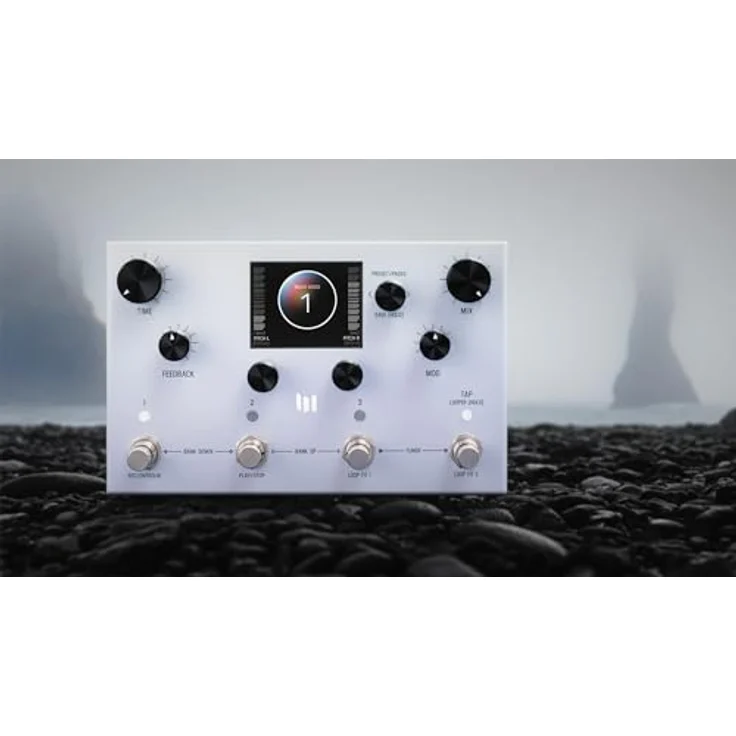 Meris LVX Modular Delay System, konfigurierbares Dual-Delay Effektpedal mit 2540 ms Delay-Zeit, True-Stereo Looper und MIDI-Funktionalität – Bild 4