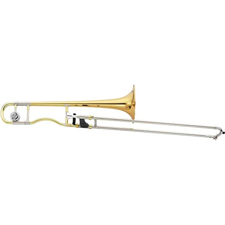 Jupiter JTB710RQ Ergonomic Bb-Tenorposaune, Goldmessing, Ø 203 mm Schallbecher, inkl. Mundstück und Lightkoffer – Bild 1
