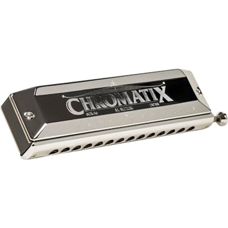 Suzuki Chromatix SCX-56, Chromatische Mundharmonika mit ergonomischem Mundstück und präzisem Glemechanismus, hergestellt in Japan – Bild 1