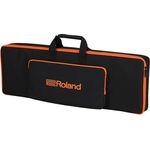Roland CB-V61, Vielseitige Tragetasche für 61-Tasten-Keyboards aus robustem Polyester mit herausnehmbaren Polstern und Rucksackgurten