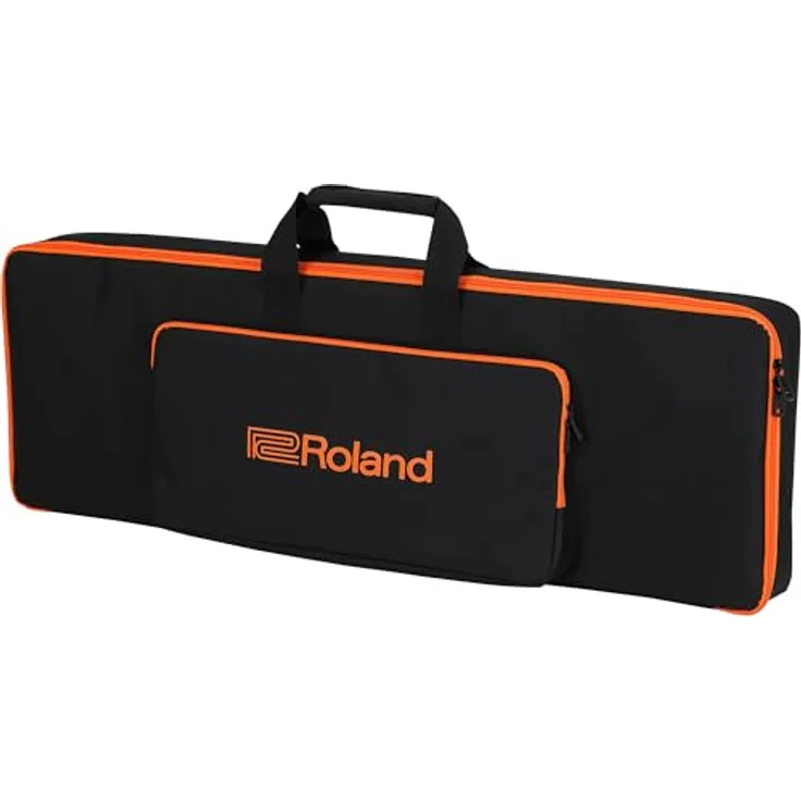 Roland CB-V61, Vielseitige Tragetasche für 61-Tasten-Keyboards aus robustem Polyester mit herausnehmbaren Polstern und Rucksackgurten – Bild 1
