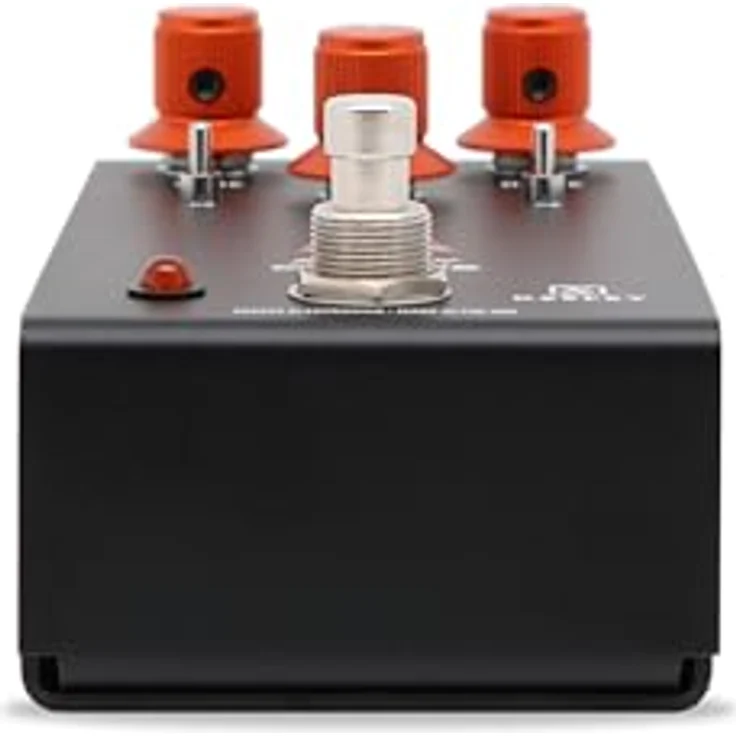 Keeley Angry Orange Distortion & Fuzz, 4-in-1 Effektpedal mit True Bypass, Drive und Tone Control, Aluminiumgehäuse – Bild 4