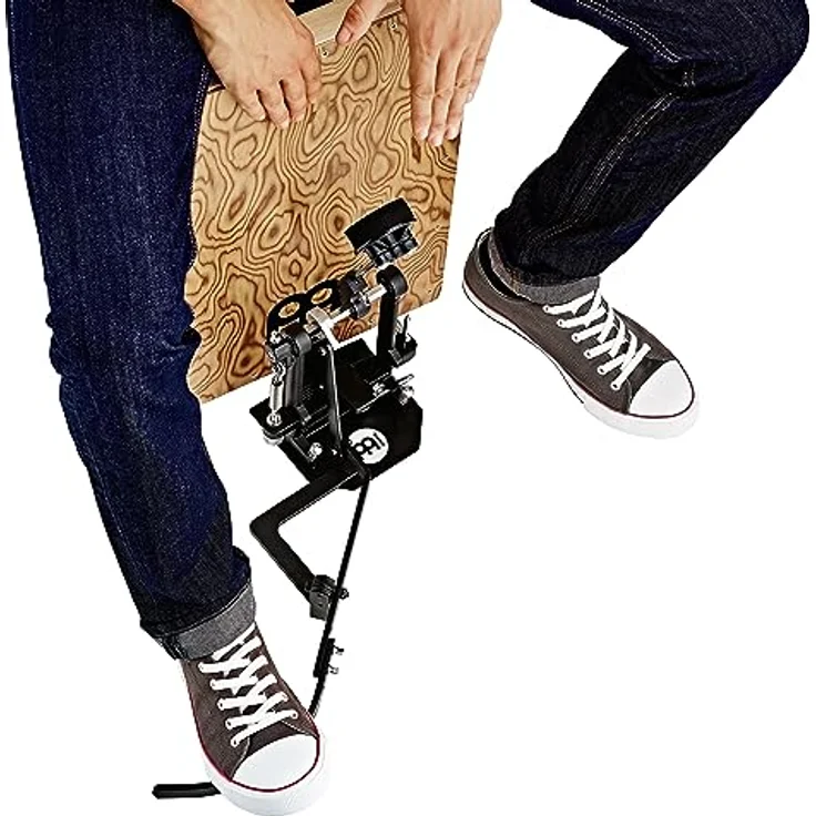Meinl Percussion TMSTCP Cajon Fußpedal mit einstellbarer Federspannung und Stimm-Schlüssel, ergonomisch und für die meisten Cajons geeignet – Bild 2