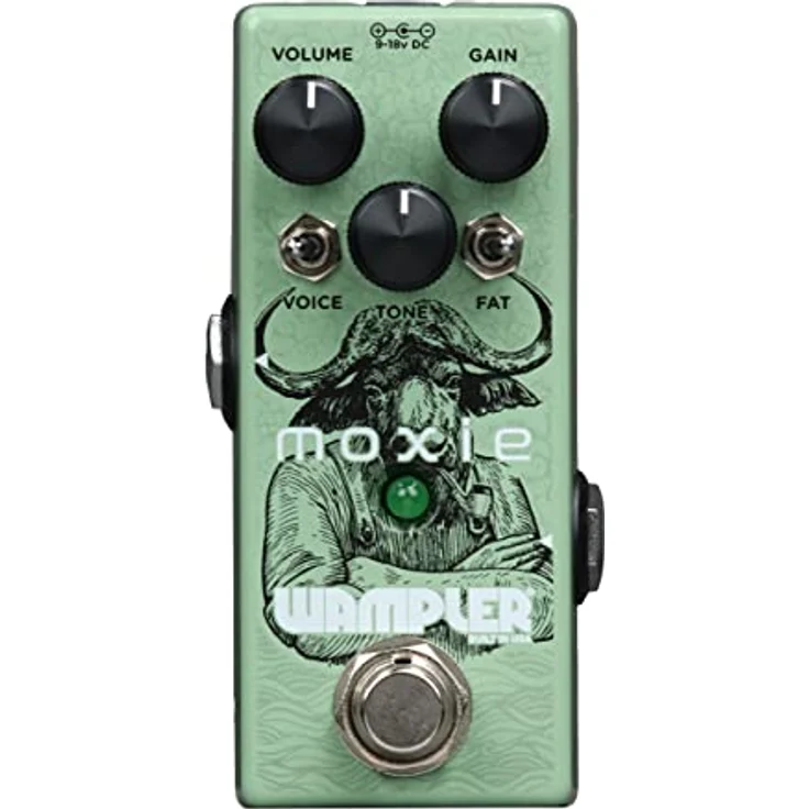 Wampler Moxie Overdrive, Kompaktes E-Gitarre Effektpedal mit Voice- und Fat-Schalter für vielseitigen Overdrive-Sound – Bild 2