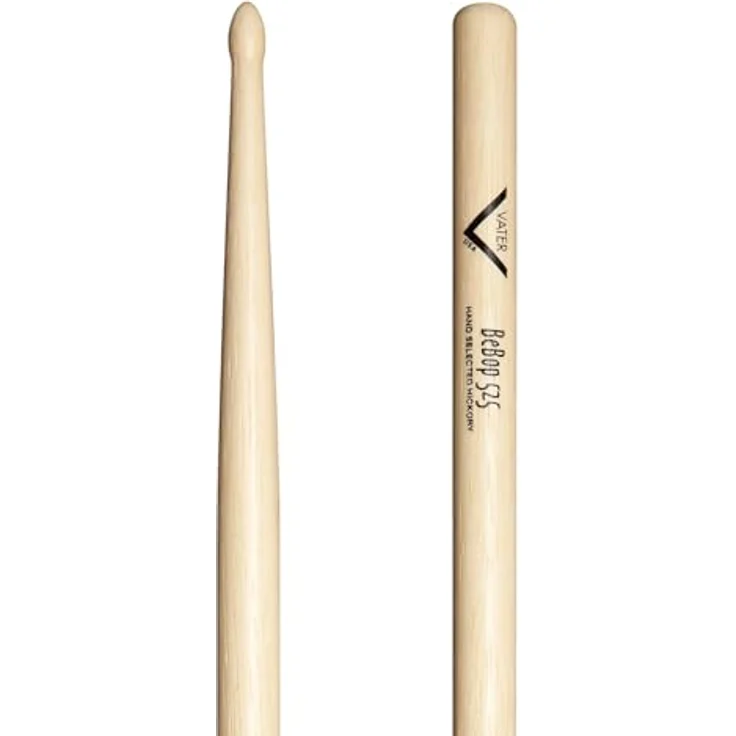 Vater BeBop 525 Hickory, Drumsticks aus Hickory mit 40,64 cm Länge und 13,3 mm Durchmesser – Bild 1