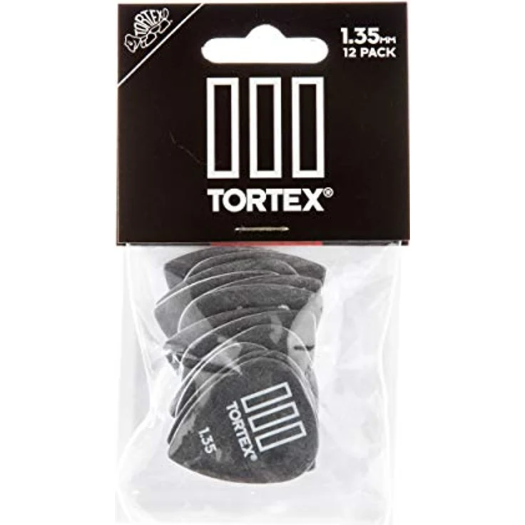 Dunlop Tortex III Plektren, 1.35 mm, Players Pack mit 12 Stück – Bild 3
