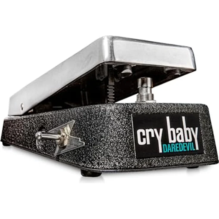 Dunlop DD95FW Cry Baby Daredevil, Wah Wah Pedal mit Fuzz-Schaltkreis, entwickelt in Zusammenarbeit mit Johnny Wator, betrieben mit 9V-Batterie oder Netzadapter – Bild 1