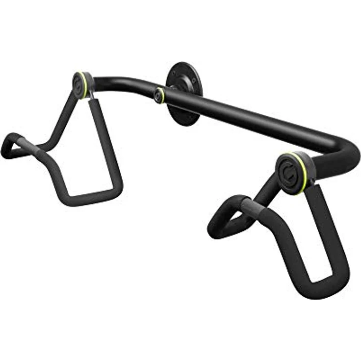 Gravity GS WMB 01 EB, Gitarrenwandhalter für elektrische Gitarren, selbstjustierende Hals- und Korpusstützen, einstellbarer Neigungswinkel, schwarz – Bild 4