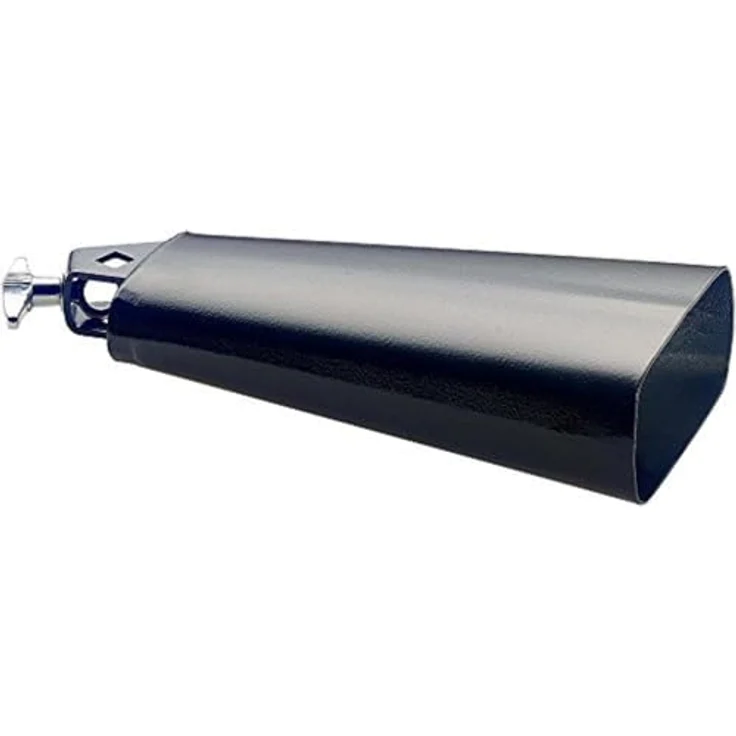 Stagg 13305 11,4 2 Cowbell, Percussion-Instrument, 21,6 cm, schwarz, inklusive Schraube – Bild 1