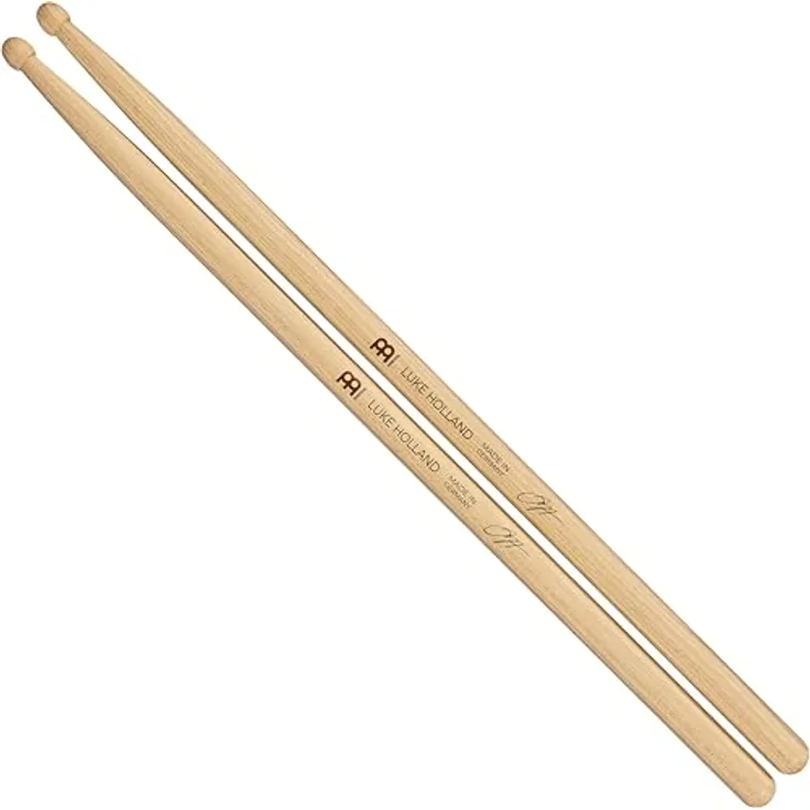 Meinl Luke Holland Signature Sticks, American Hickory Drumsticks, Medium Gewicht, 411 mm Länge, 14,7 mm Durchmesser