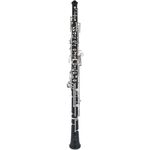 Yamaha YOB-431 Oboe, halbautomatisch mit Conservatorium-System, Grenadill-Korpus und versilberten Neusilber-Klappen, inklusive Etui