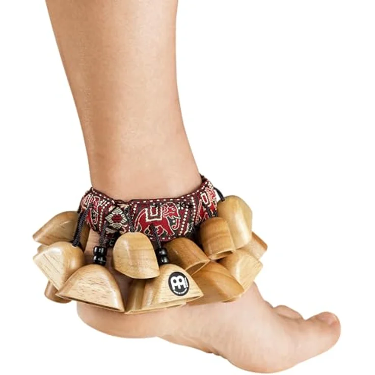 Meinl Fußrassel FR1NT, Natural, ergonomisches Design für Multiinstrumentalisten, stabiler Halt, traditioneller Sound – Bild 1