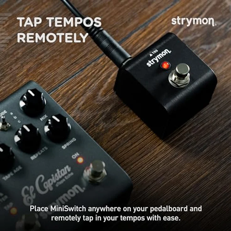 Strymon MiniSwitch, Preset-Wahl- und Tap-Tempo-Schalter für Strymon Effektpedale, keine Stromversorgung nötig – Bild 3