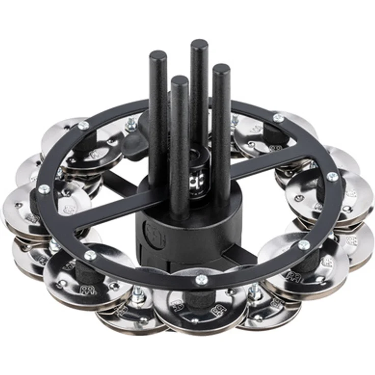 Meinl Tambourine Hihat, 17,15 cm Durchmesser, 16 Schellenpaare, heller Klang, robuster Stahlrahmen – Bild 1
