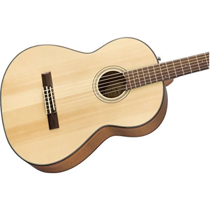 Fender CN-60S Natural WN, Konzertgitarre mit massiver Fichtendecke, Mahagoni-Boden und -Zargen, Walnussgriffbrett, Natur Hochglanz-Finish – Bild 7