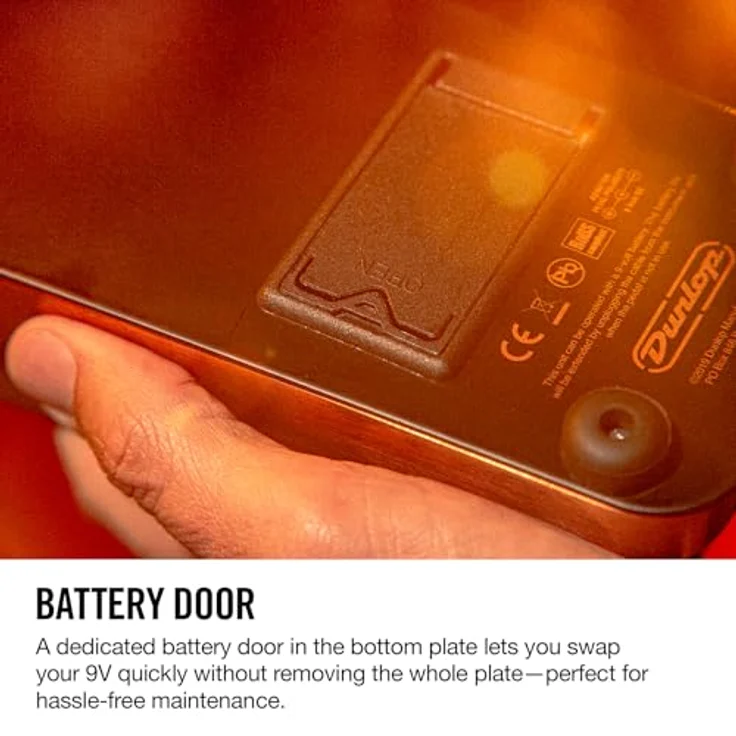 Dunlop Gary Clark Jr. Cry Baby Wah, Wah Effekt Pedal mit brushed copper Finish und engem Sweep-Bereich für warmen Blues-Sound – Bild 7