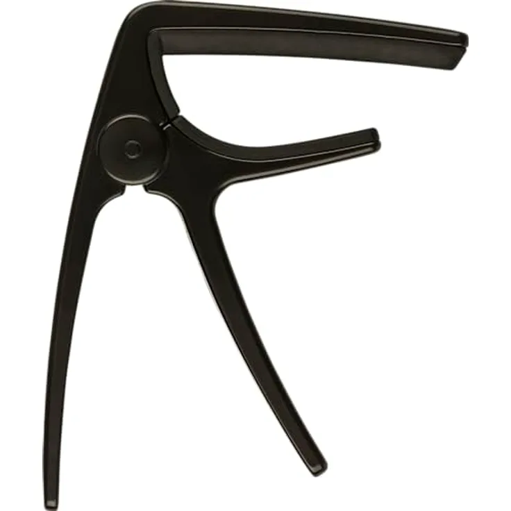 Fender® LAUREL ACOUSTIC GUITAR CAPO, Kapodaster für Akustik-Gitarre, robust und flexibel, Farbe: Schwarz