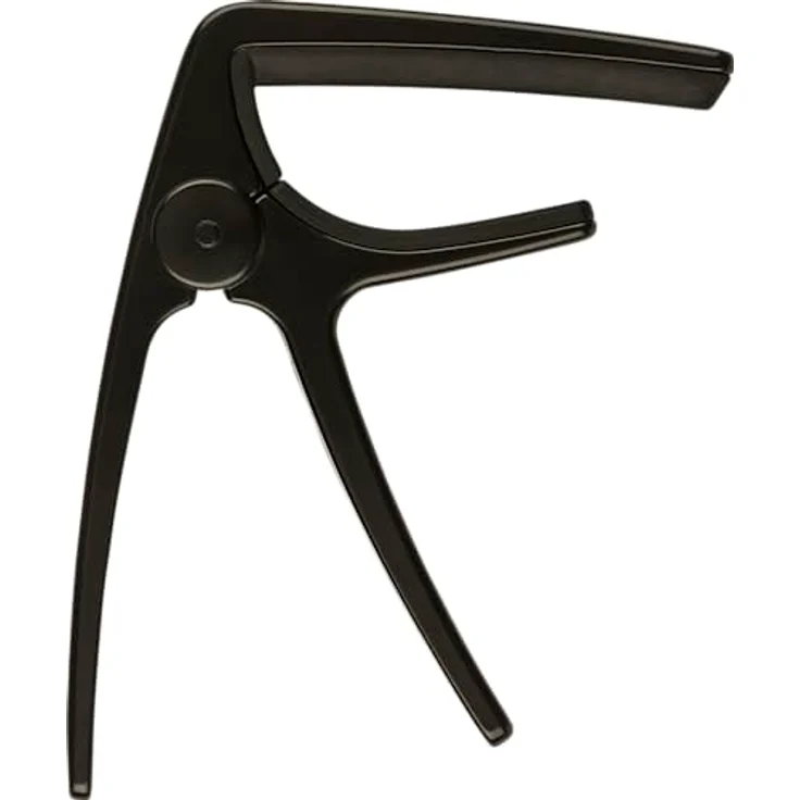 Fender® LAUREL ACOUSTIC GUITAR CAPO, Kapodaster für Akustik-Gitarre, robust und flexibel, Farbe: Schwarz – Bild 1