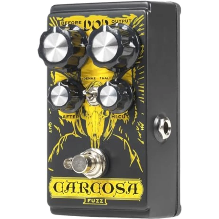 Digitech DOD Carcosa Fuzz, Fuzz Effekt Pedal mit 2 Voicing-Modi, True Bypass, vielseitige Fuzz Sounds, Metallgehäuse – Bild 3