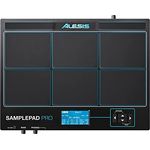 Alesis SamplePad Pro, Percussion- und Sample-Triggering-Instrument mit 8 reaktionsschnellen Pads, LED-Beleuchtung und über 200 integrierten Sounds