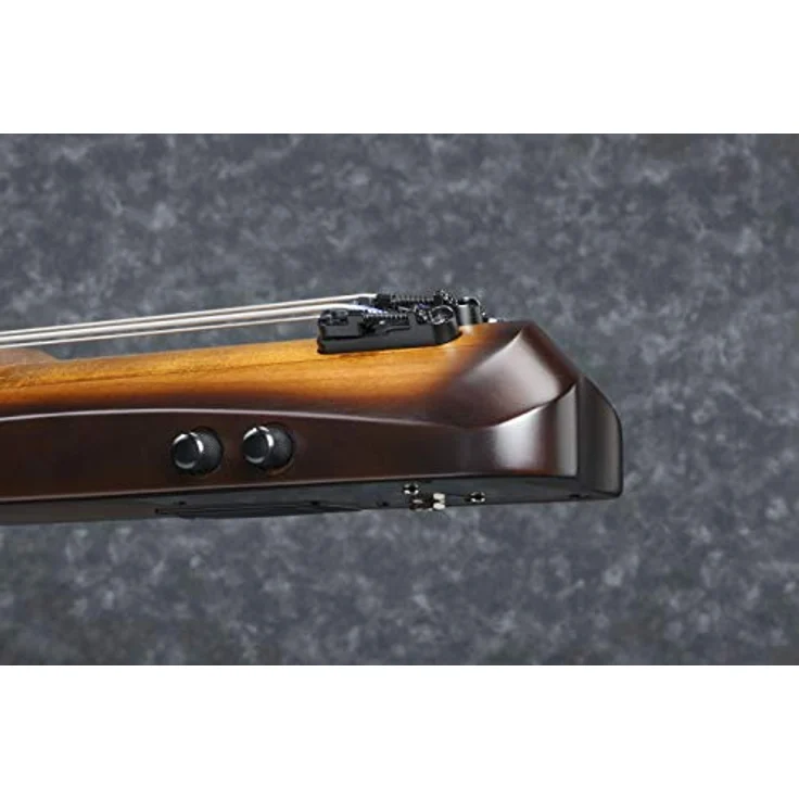 Ibanez UB804-MOB, Elektronischer Kontrabass aus Ahorn mit 5-teiligem Halls-Korpus, Mahogany Oil Burst Finish, aktiver Klangregelung und inklusive Tama Roadpro Ständer und Gig Bag – Bild 7