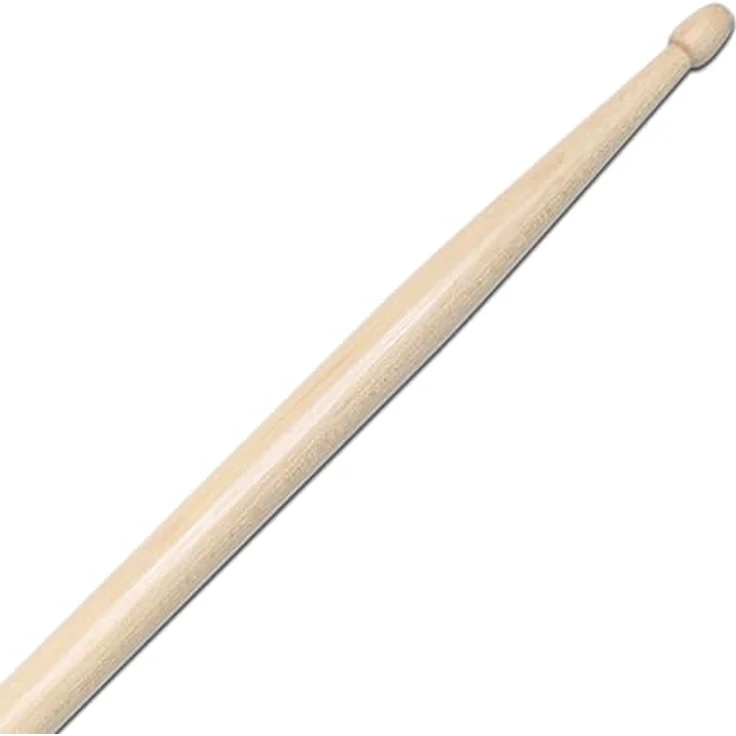 Vic Firth 5ADG Double Glaze, Hickory Drumsticks mit tränenförmigem Holz Kopf, ideal für trockene Hände, Länge 406mm, Durchmesser 14,4mm – Bild 2