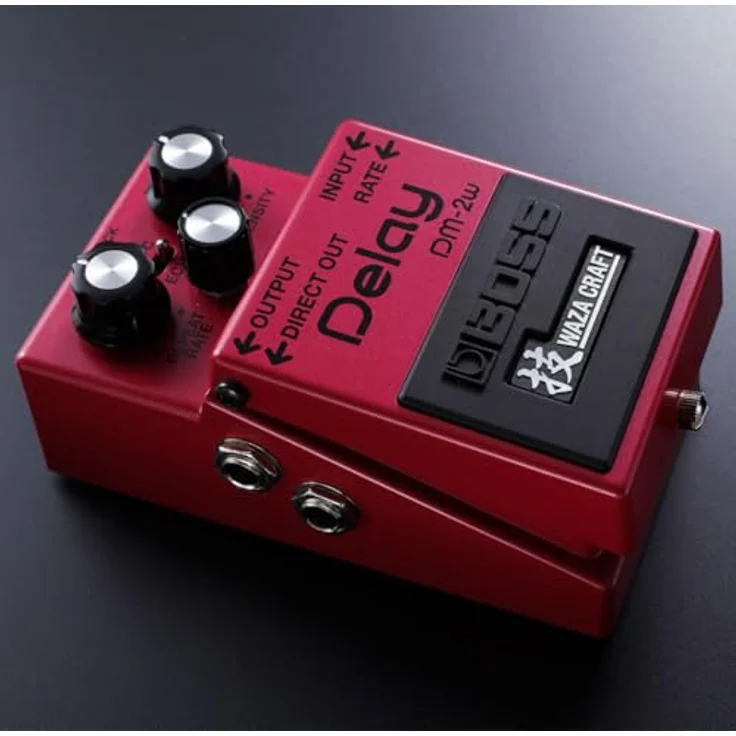 Boss DM-2W Delay, Waza Craft Delay-Pedal mit analoger Schaltung, Standard- und Custommode, max. 800 ms Delayzeit – Bild 3