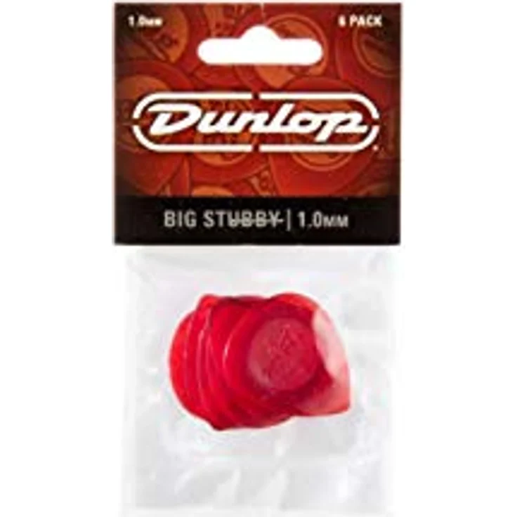 Dunlop Big Stubby 1.00, Plektrum 1,0mm, 6er Pack – Bild 4