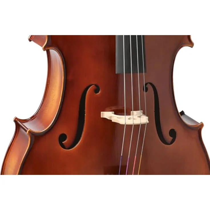 Gewa 100th Anniversary Cello 4/4, Jubiläums-Cello Set mit massiver Fichtendecke, Ahorn-Boden, Handlackierung und inkl. Kolofon sowie Tasche mit Rucksackriemen – Bild 6