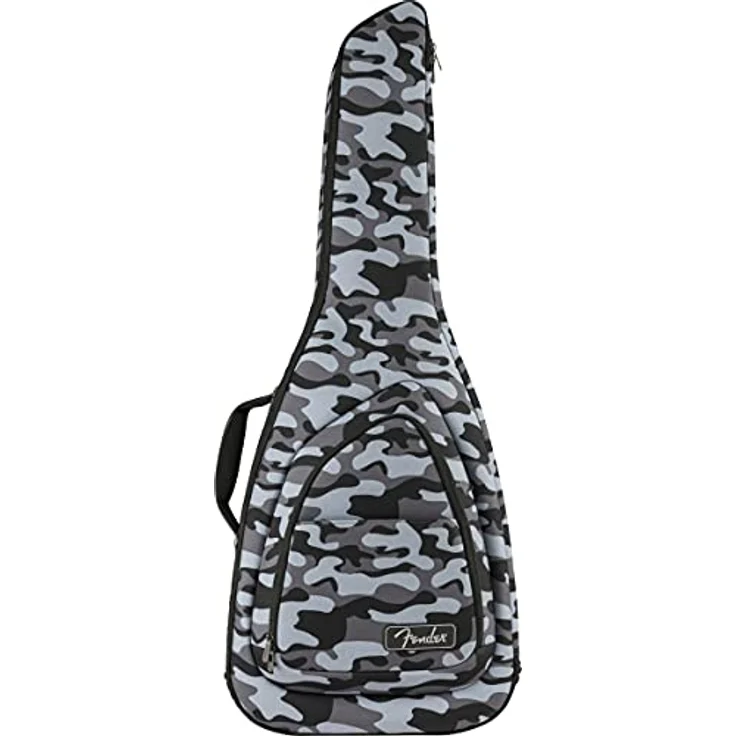 Fender FE920 E-Guitar Gigbag Winter Camo, gepolstert für Stratocaster/Telecaster, mit ergonomischem Air-Mesh Rucksackgurt und Schutzsystem – Bild 1