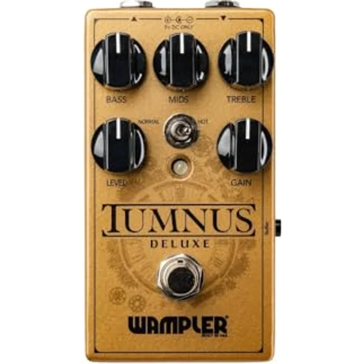 Wampler Tumnus Deluxe Overdrive V2, Effektpedal mit schaltbarem Bypass, aktiven Reglern für Bass, Mitten und Höhen, made in USA – Bild 2