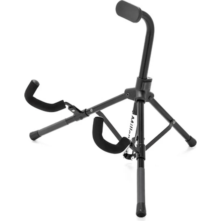 Millenium GS-2008 E Black, E-Gitarrenständer mit 26 cm Abstand zwischen Ablageflächen, schwarz