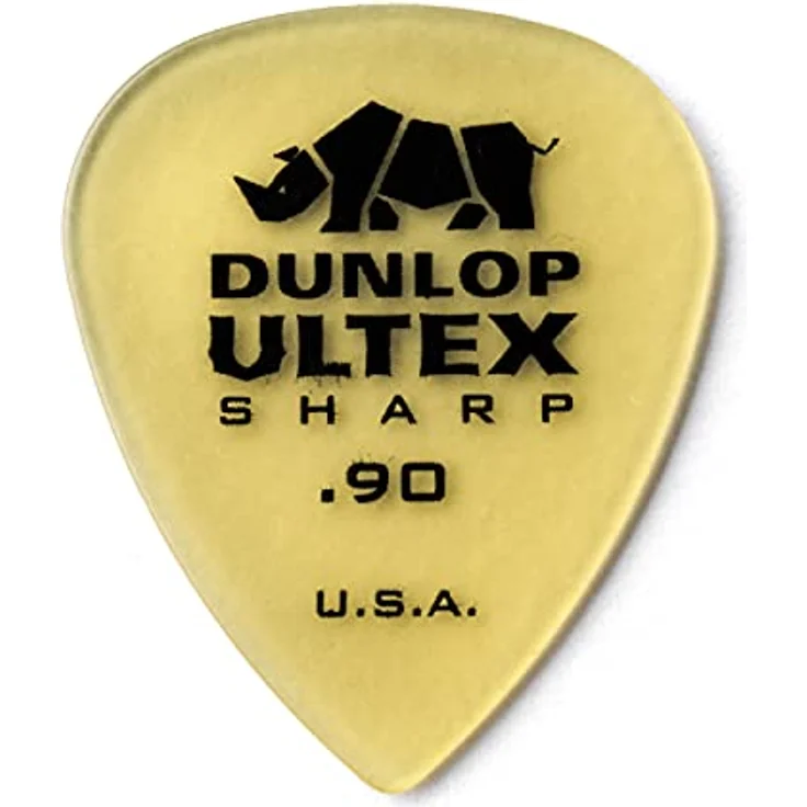 Dunlop Ultex Sharp Player's Picks, Plektrum Set mit 6 Stück, Stärke 0,90 mm – Bild 5