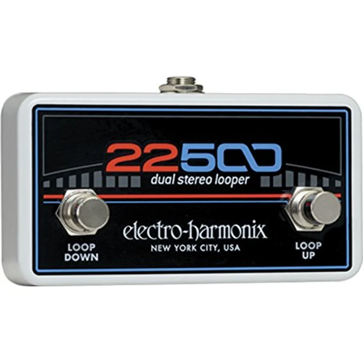 Electro Harmonix 22500 Foot Controller, Fußcontroller für 22500 Dual Stereo Looper, kompakte Maße 70x115x57 mm – Bild 3