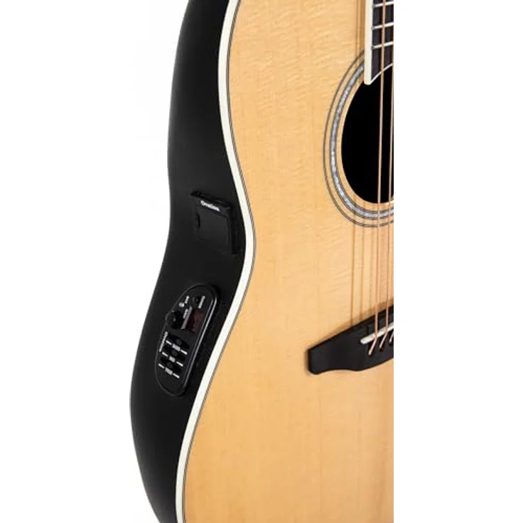 Ovation Celebrity Tradition CS-24-4-G, Westerngitarre mit massiver Fichtendecke, Mid-Depth Cutaway, Ovangkol Griffbrett, Naturfinish und integriertem Stimmgerät – Bild 5