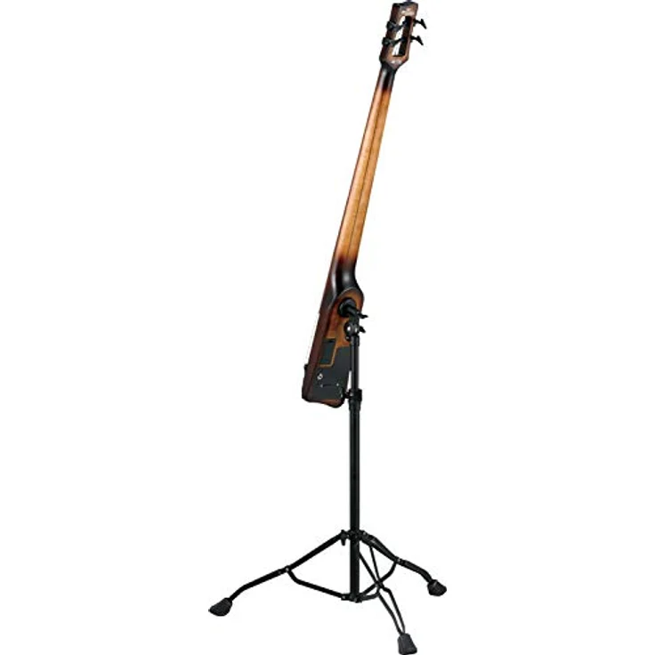 Ibanez UB804-MOB, Elektronischer Kontrabass aus Ahorn mit 5-teiligem Halls-Korpus, Mahogany Oil Burst Finish, aktiver Klangregelung und inklusive Tama Roadpro Ständer und Gig Bag – Bild 3